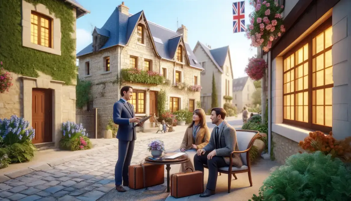 Britanniques qui s'installent en France